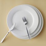 Wholesale Ceramic Flat Plate Pure White Plate Thickened Restaurant Dish Plate Cold Dish Plate Hotel Dinner Plate Round - Image 3