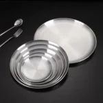 White Round Melamine Plates Food Grade Thickened Unbreakable Dinner Dishes for Restaurant Home Catering - Image 15