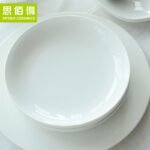 Pure White Bone China Tableware, Bone China Bowls And Plates, Household Bone China Rice Bowls, Noodle Bowls, Soup Dishes, Basins, Soup Pots, Tangshan - Image 3