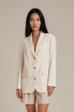 Wall Street Blazer - Cream