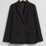 Nadin Wool Blazer - Black