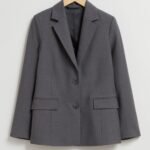 Nadin Wool Blazer - Grey