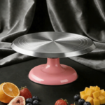 Aluminum Alloy Cake Decorating Turntable & Baking Decorating Tool for Home & Commercial Use - Image 3