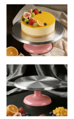 Aluminum Alloy Cake Decorating Turntable & Baking Decorating Tool for Home & Commercial Use - Image 6