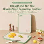 Eco Friendly BPA Free Kitchen Cutting Board Custom Logo Plastic Chopping Board for Catering - Image 2
