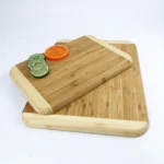 Eco-Friendly Bamboo Cutting Board with Non-Slip Grip for Safe Food Prep - Image 2
