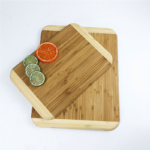 Eco-Friendly Bamboo Cutting Board with Non-Slip Grip for Safe Food Prep