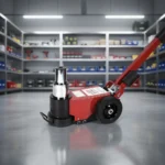 Truck Repair 80 Tons Car Lift Floor Jack 100t Pneumatic Air Jack Jierui JR15 CE ISO Certified - Image 3