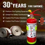 Jiayi JY-MFZL-1 High Standard Carbon Steel Portable 1.8kg Red DCP Dry Powder Class C Fire Extinguisher for Liquid Fires - Image 2