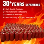 Wholesale Jiayi ABC6 SABS Standard 6.5kg 99% Active Ingredient ABC Steel Dry Chemical Powder Portable Fire Extinguisher 15-30s - Image 6