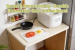 Heavy Duty Non Slip Cutting Board Food Safe Plastic Chopping Board for Kitchen Use - Image 4