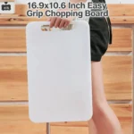 Heavy Duty Non Slip Cutting Board Food Safe Plastic Chopping Board for Kitchen Use - Image 6
