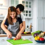 Eco Friendly BPA Free Kitchen Cutting Board Custom Logo Plastic Chopping Board for Catering - Image 6