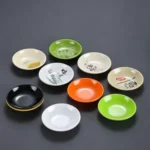White Round Melamine Plates Food Grade Thickened Unbreakable Dinner Dishes for Restaurant Home Catering - Image 17