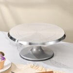 10-Inch 12-Inch Aluminum Alloy Cake Turntable Cake Baking Tools Decorating Turntable Commercial Cake Non-Slip Decorating Rack - Image 9