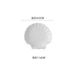 European Floating Plate Ceramic Tableware Home Cake Plate Dessert Decoration Photo Snack Small Plate Disc - Image 19