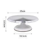 Cake Turntable Decorating Table Set Aluminum Alloy Tray Rotating Household Commercial Decorating Turntable Baking Dessert Tool - Image 7