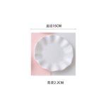 European Floating Plate Ceramic Tableware Home Cake Plate Dessert Decoration Photo Snack Small Plate Disc - Image 15