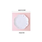European Floating Plate Ceramic Tableware Home Cake Plate Dessert Decoration Photo Snack Small Plate Disc - Image 20
