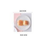 European Floating Plate Ceramic Tableware Home Cake Plate Dessert Decoration Photo Snack Small Plate Disc - Image 18