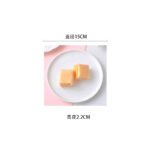 European Floating Plate Ceramic Tableware Home Cake Plate Dessert Decoration Photo Snack Small Plate Disc - Image 6