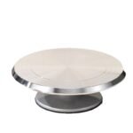 10/12-Inch Short-Footed Aluminum Alloy Cake Turntable Cake Baking Tool Decorating Turntable Commercial Non-Slip Diy Turntable - Image 5
