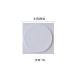 European Floating Plate Ceramic Tableware Home Cake Plate Dessert Decoration Photo Snack Small Plate Disc - Image 21