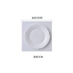 European Floating Plate Ceramic Tableware Home Cake Plate Dessert Decoration Photo Snack Small Plate Disc - Image 10