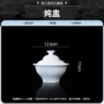 Jingdezhen High White Porcelain Underglaze Color Ceramic Tableware Pure White Rice Bowl Dish Plate Household 2025 New Salad Bowl - Image 6