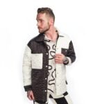 Billie Jacket Quilted - Black/Ivory