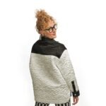 Billie Jacket Quilted - Black/Ivory - Image 2