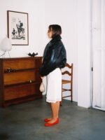 Raven Bomber Jacket - Black - Image 7